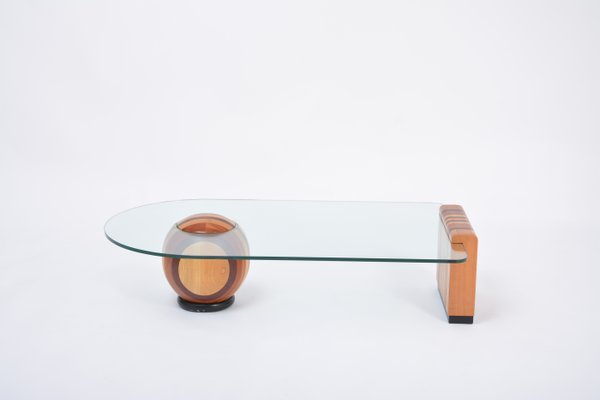 Italian Coffee Table by Massimo and Lella Vignelli for Casigliani, 1970s-FN-1255512