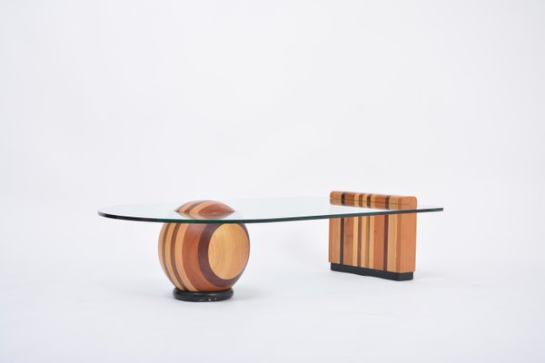 Italian Coffee Table by Massimo and Lella Vignelli for Casigliani, 1970s-FN-1255512