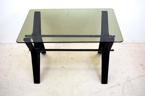 Italian Coffee Table from Cristal Art, 1960s-AOL-693933