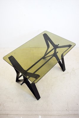 Italian Coffee Table from Cristal Art, 1960s-AOL-693933