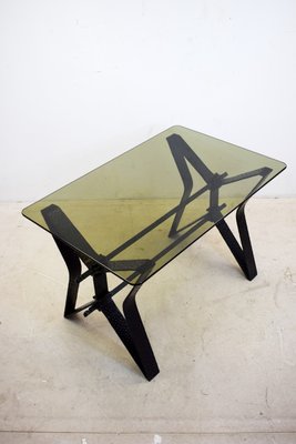 Italian Coffee Table from Cristal Art, 1960s-AOL-693933