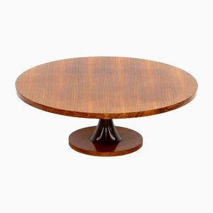 Italian Coffee Table in Rosewood and Bronze by Angelo Mangiarotti for Bernini-UBE-1335582