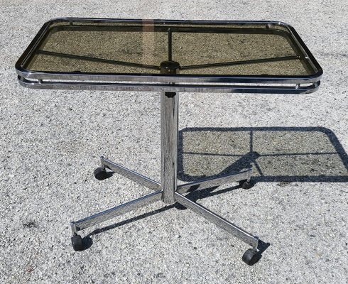 Italian Coffee Table in the Style of Allegri Parma with Adjustable Top, 1960s-RAQ-1319082