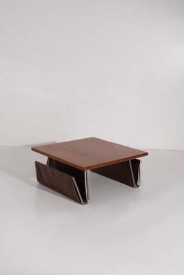 Italian Coffee Table with Magazine Rack, 1960-RCE-2019935