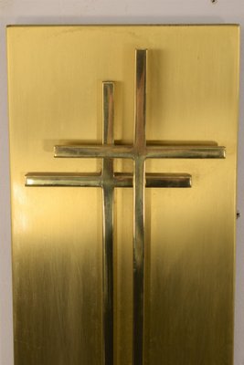 Italian Crucifix Decorative by Angelo Brotto for Esperia, 1970s-AOL-1260703