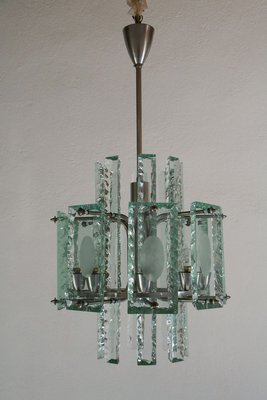 Italian Crystal Chandelier by Zero Quattro, 1960s-MTX-887730