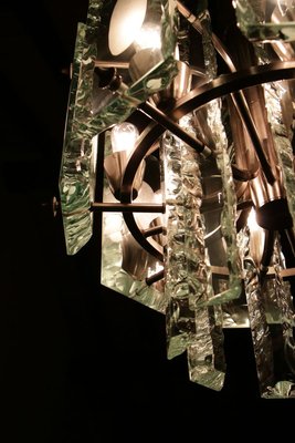 Italian Crystal Chandelier by Zero Quattro, 1960s-MTX-887730