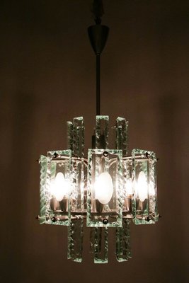 Italian Crystal Chandelier by Zero Quattro, 1960s-MTX-887730