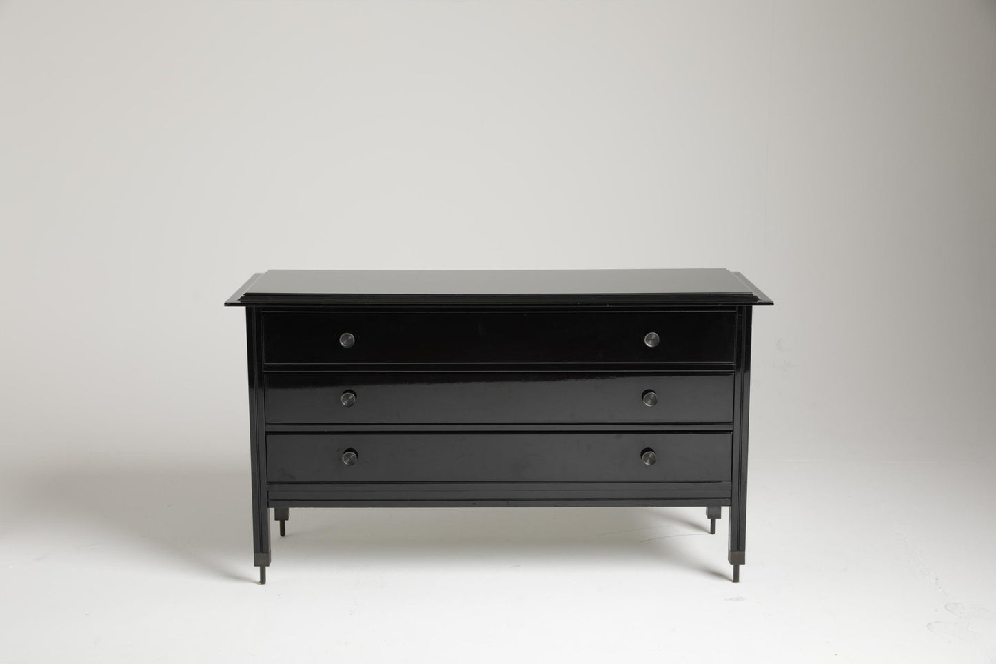 Italian D154 Chest of Drawers in Lacquered Wood by Carlo De Carli, 1963