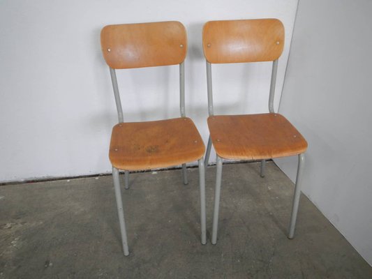 Italian Desk Chairs, 1970s, Set of 2-WWQ-884757