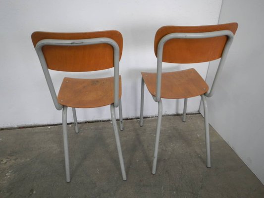 Italian Desk Chairs, 1970s, Set of 2-WWQ-884757