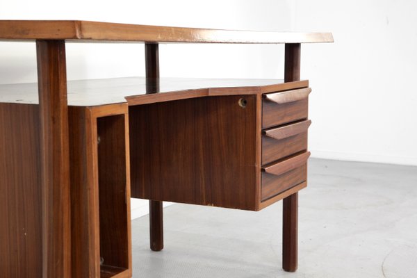 Italian Desk in Teak, 1960s-DUG-2041801