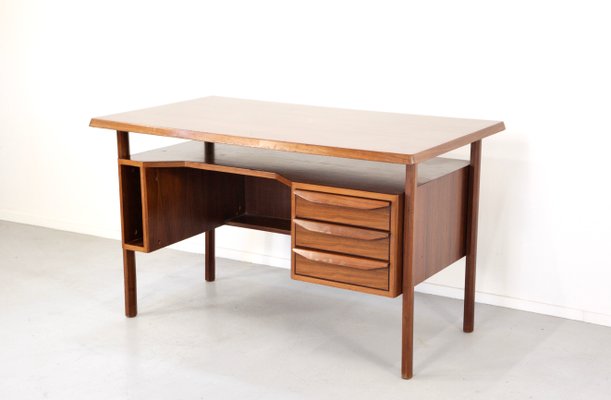 Italian Desk in Teak, 1960s-DUG-2041801