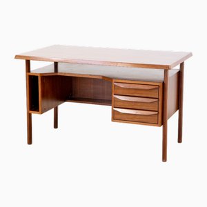 Italian Desk in Teak, 1960s-DUG-2041801