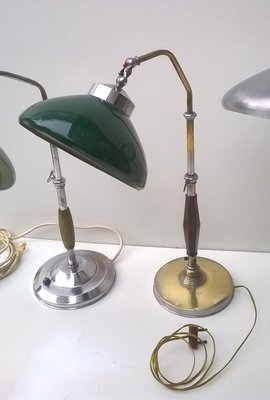 Italian Desk Lamps, 1930s, Set of 3-EI-153197