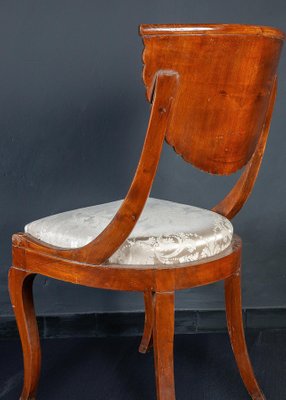 Italian Dining Chairs, 1790s, Set of 8-MBH-1031592