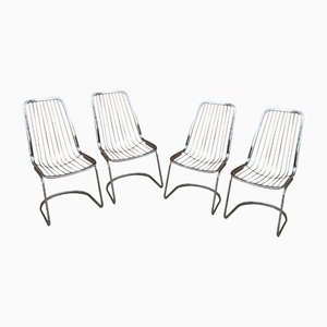 Italian Dining Chairs by Gastone Rinaldi, 1970s, Set of 4-OXJ-1195945