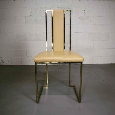 Italian Dining Room Table & Chairs by Renato Zevi, 1970s, Set of 7-PMI-1453118