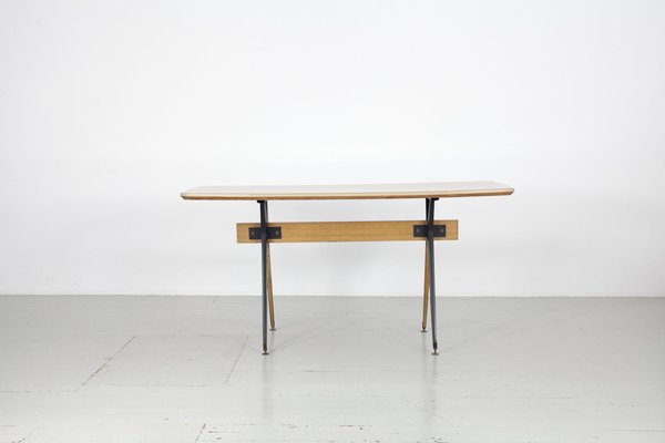 Italian Dining Table by Carlo Ratti for Industria Legni Curvati, 1950s-AA-1703164