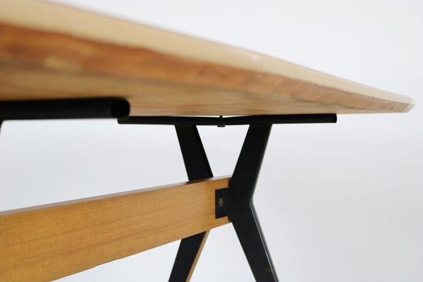 Italian Dining Table by Carlo Ratti for Industria Legni Curvati, 1950s-AA-1703164