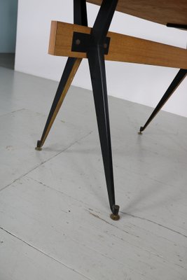 Italian Dining Table by Carlo Ratti for Industria Legni Curvati, 1950s-AA-1703164