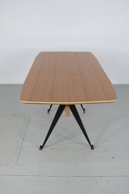 Italian Dining Table by Carlo Ratti for Industria Legni Curvati, 1950s-AA-1703164