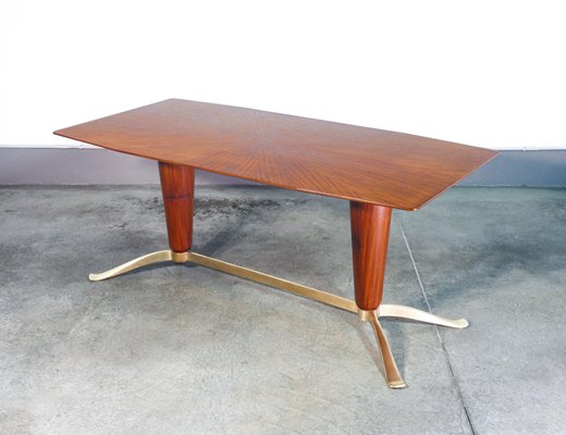 Italian Dining Table in Wood, 1940s-OJE-1815919