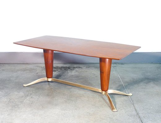 Italian Dining Table in Wood, 1940s-OJE-1815919