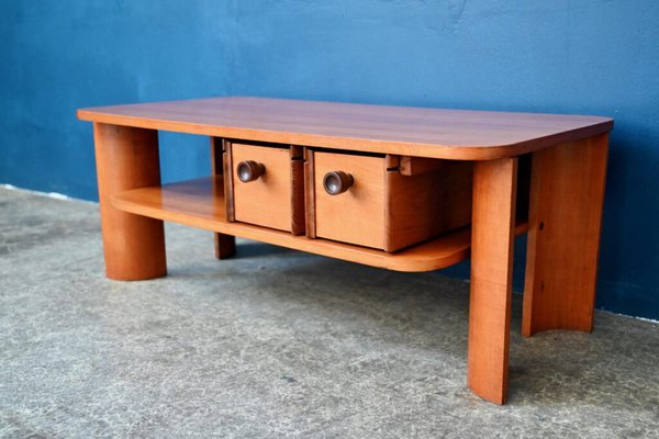 Italian Drawer Coffee Table, 1970s-AIU-1751885