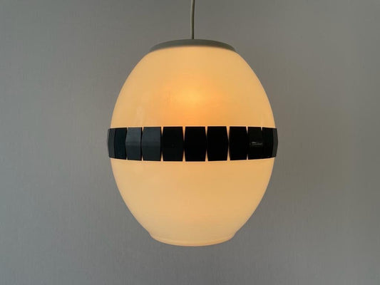 Italian Egg-Shaped Plastic Ceiling Lamp, Italy, 1960s