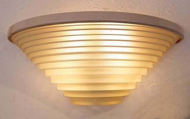 Italian Egisto 38 Wall Lamps attributed to Angelo Mangiarotti for Artemide, 1980s, Set of 2-YUW-1796815