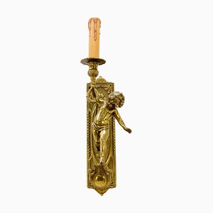 Italian Electrified Cherub Sconce-KEG-1086639