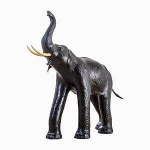 Italian Elephant Sculpture, 1960s, Papier Maché and Leather-FWM-1262619