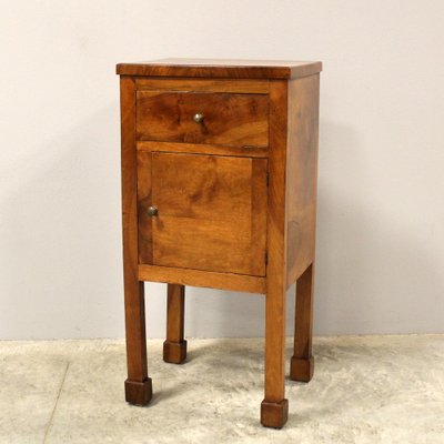 Italian Empire Bedside Table in Walnut-UMS-1822887