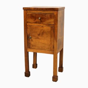 Italian Empire Bedside Table in Walnut-UMS-1822887