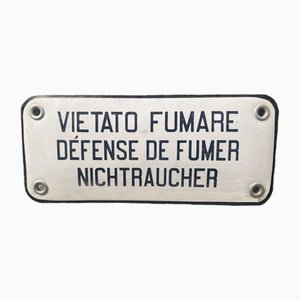 Italian Enamel Sign, 1950s-NA-1796434