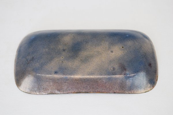 Italian Enameled Copper Tray, 1950s-AOL-692269