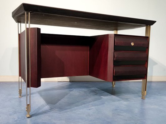 Italian Executive Desk by Vittorio Dassi, 1960s-MTX-887698