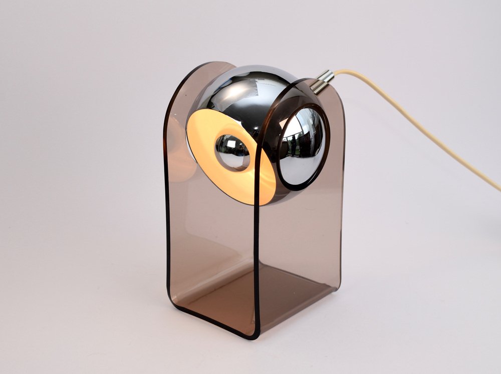 Italian Eyeball Lamp in the Style of Gino Sarfatti