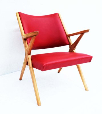 Italian Faggio Armchair, 1960s-WF-1444986