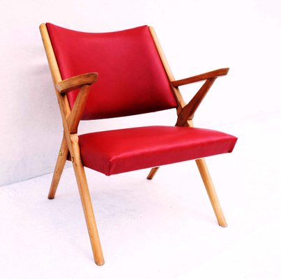 Italian Faggio Armchair, 1960s-WF-1444990