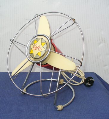 Italian Fans, 1960s, Set of 5-EI-265643