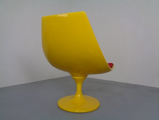 Italian Fiberglass Swivel Chair, 1960s-RDW-811892