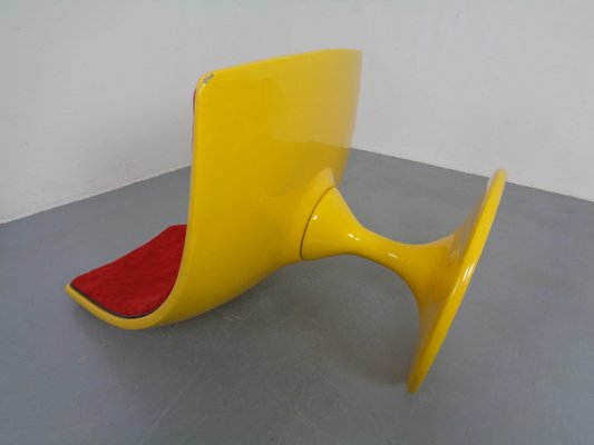 Italian Fiberglass Swivel Chair, 1960s-RDW-811892