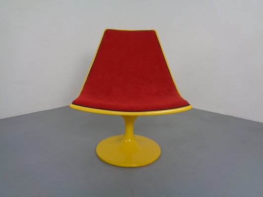 Italian Fiberglass Swivel Chair, 1960s-RDW-811892