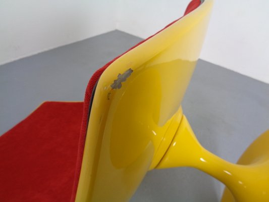 Italian Fiberglass Swivel Chair, 1960s-RDW-811892