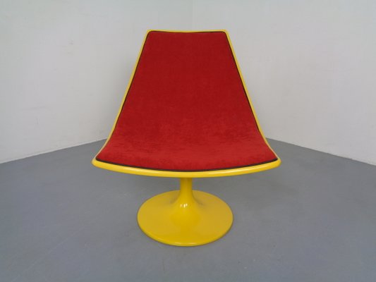 Italian Fiberglass Swivel Chair, 1960s-RDW-811892