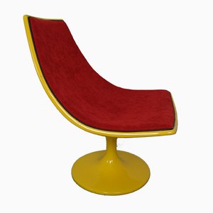 Italian Fiberglass Swivel Chair, 1960s-RDW-811892