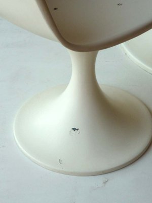 Italian Fibreglass Table & Chairs Set from Play, 1960s, Set of 5-GKB-832523