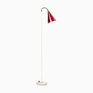 Italian Floor Lamp in Metal Brass and Marble, 1960s-ITV-1299213